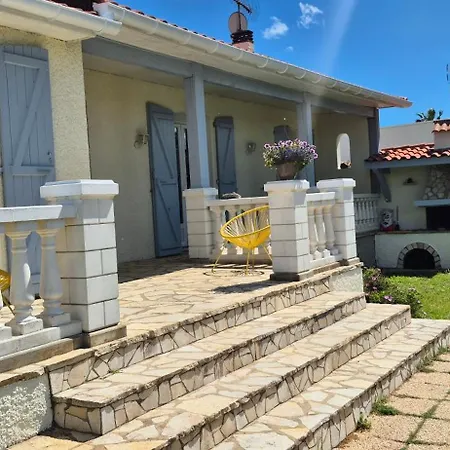 Maison Familiale Grau D'agde, 800m Plage, Parking, Clim 别墅